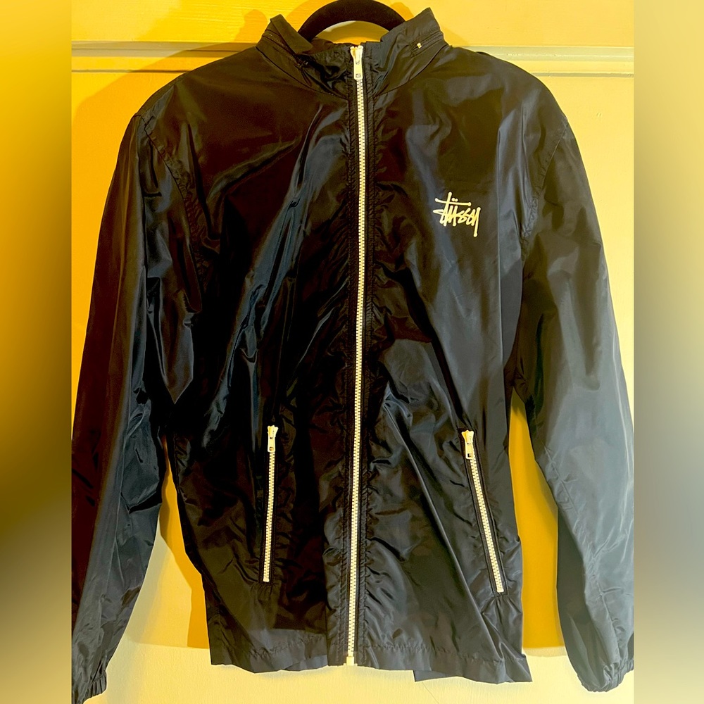 Stussy Nylon windbreaker with packable hood